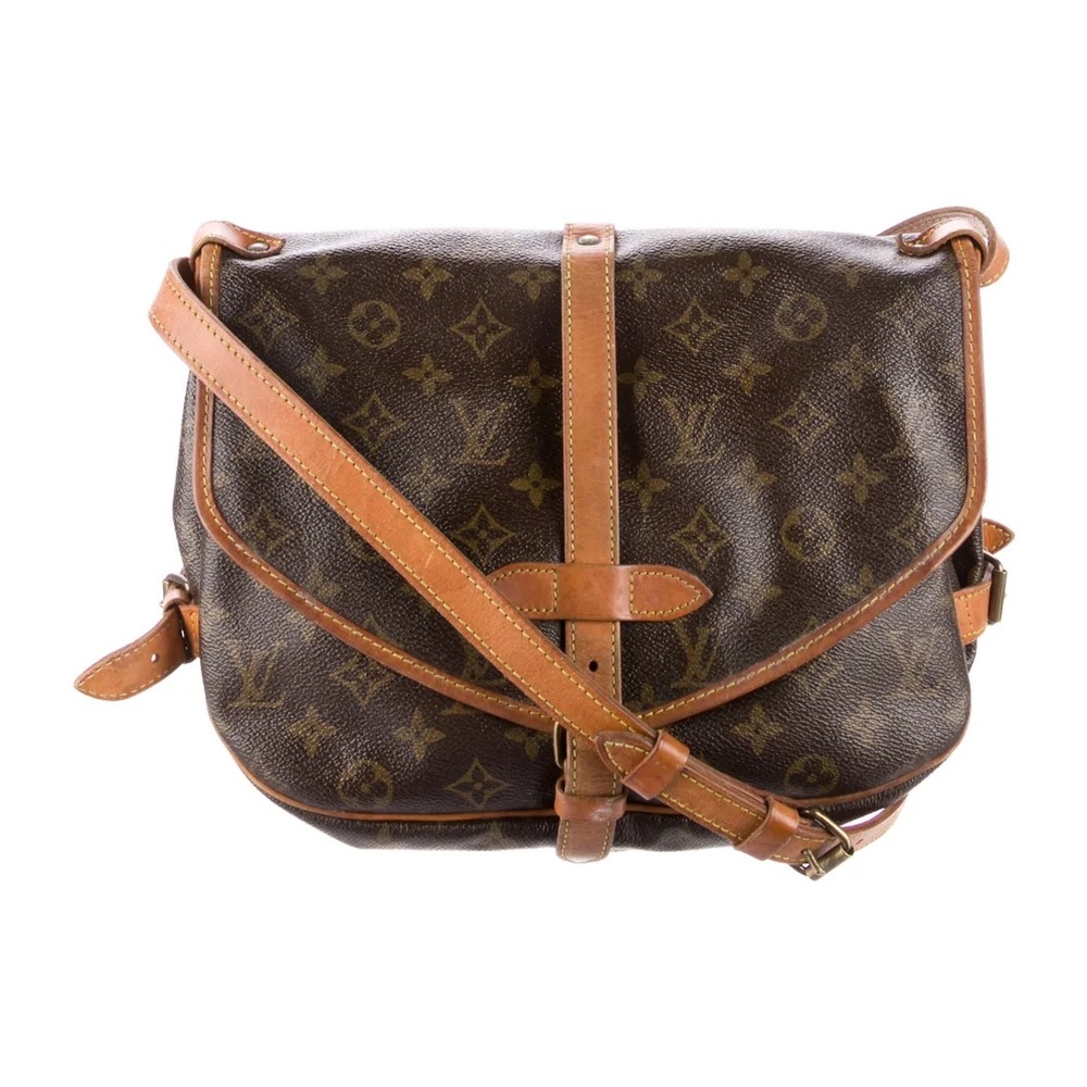 Louis Vuitton Vintage Monogram Saumur 28 ***Very Nice Bag***